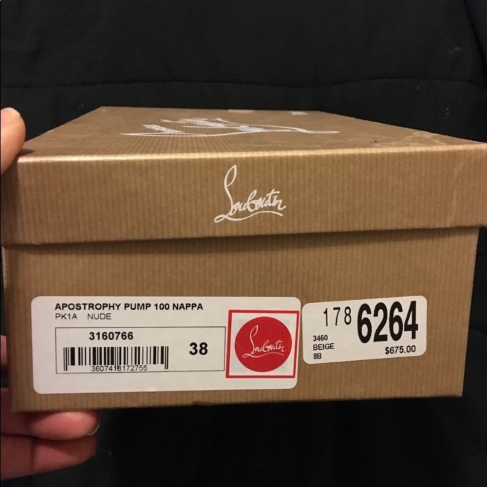 Christian Louboutin Apostrophy pump 100 Nappa